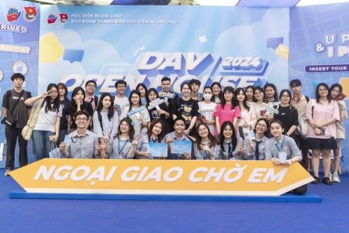 NGÀY HỘI TƯ VẤN TUYỂN SINH HỌC VIỆN NGOẠI GIAO - DAV OPEN HOUSE 2024